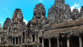 Angkor Thom Temples and Faces, Siem Reap